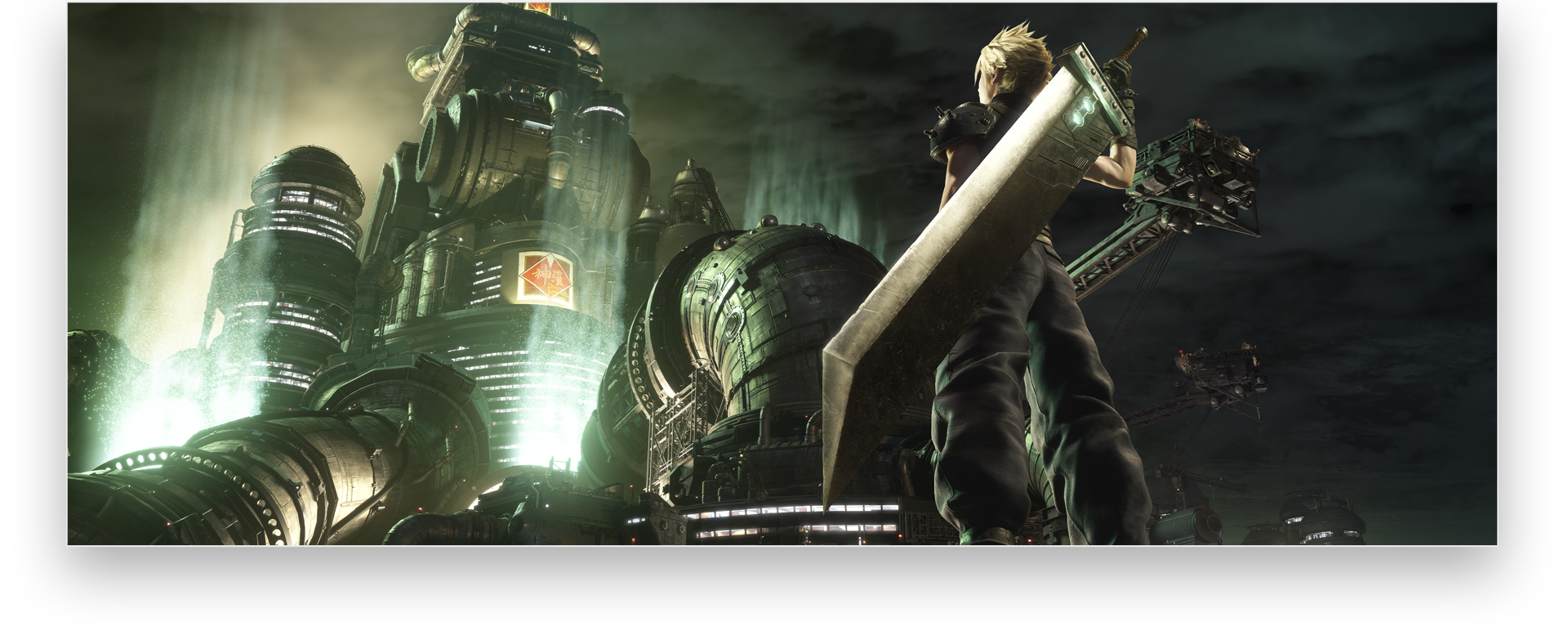 الصورة الفنية الأساسية للعبة Final Fantasy 7