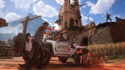 UNCHARTED kres złodzieja – zrzut ekranu