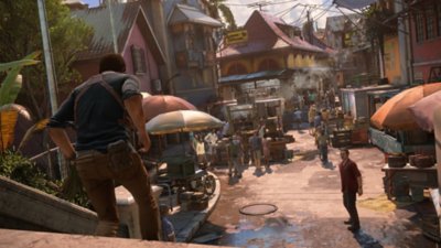 Uncharted 4 – snímka obrazovky prostredia