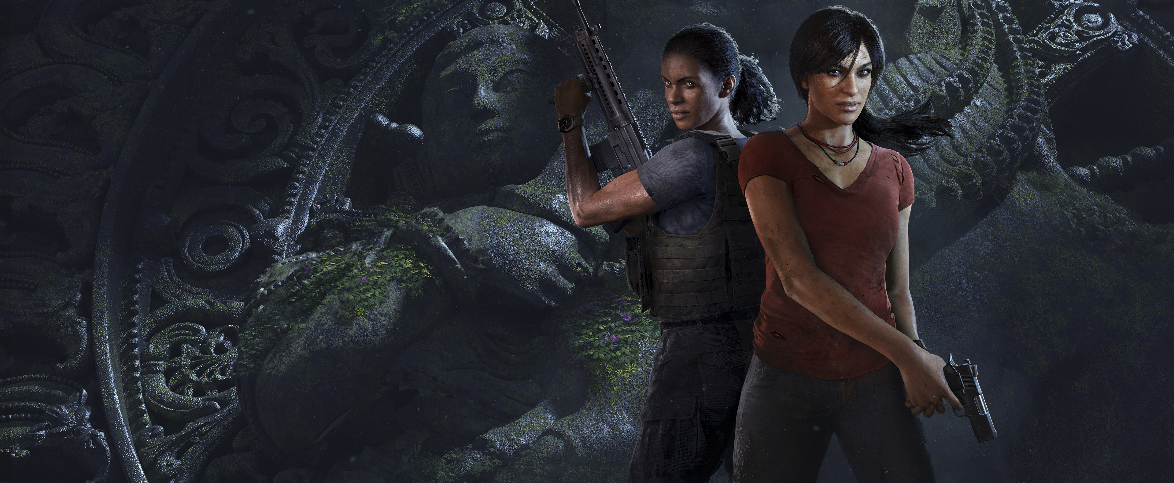 UNCHARTED the lost legacy pozadí