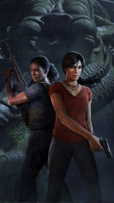 خلفية شاشة جوال للعبة Uncharted The Lost Legacy