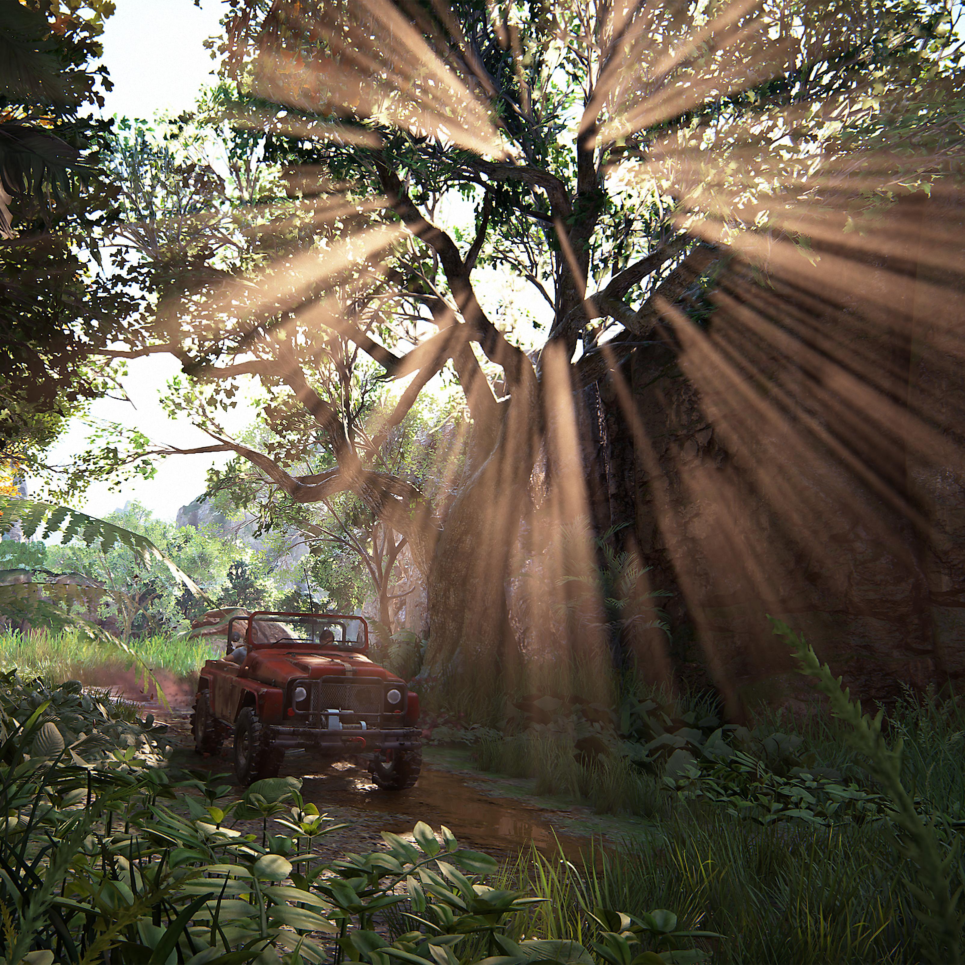 Uncharted: The Lost Legacy-bakgrundsbild (surfplatta)