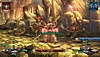 《圣兽之王》截屏：四名战士获得战斗增益。