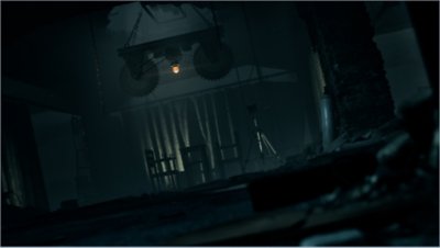 Until Dawn – posnetek zaslona – prazna jedilnica