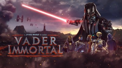 Vader Immortal (VR) Darth Vader weilding light saber