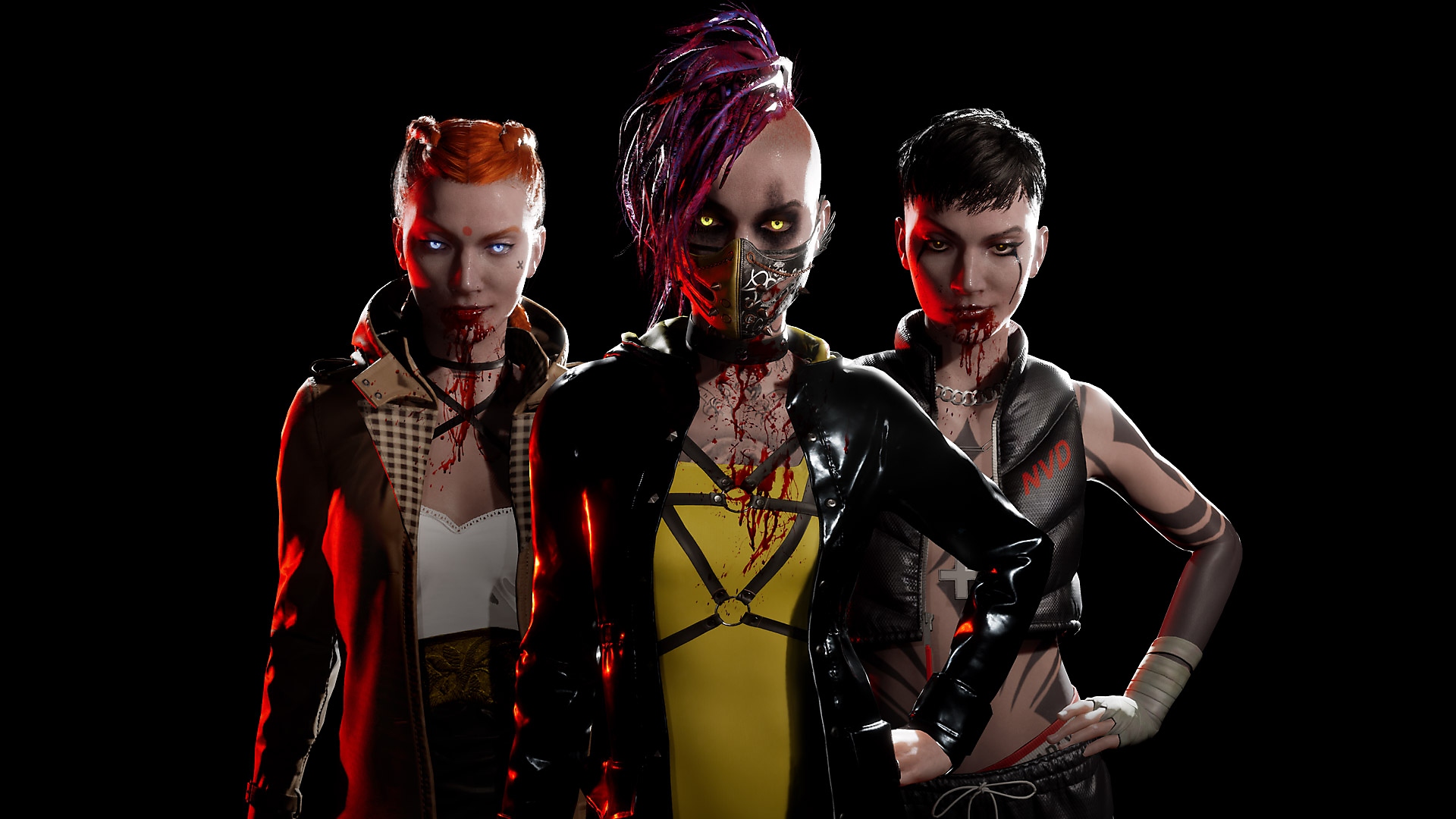 Captura de pantalla de Vampire the Masquerade - Bloodhunt que muestra nuevos elementos de estilo
