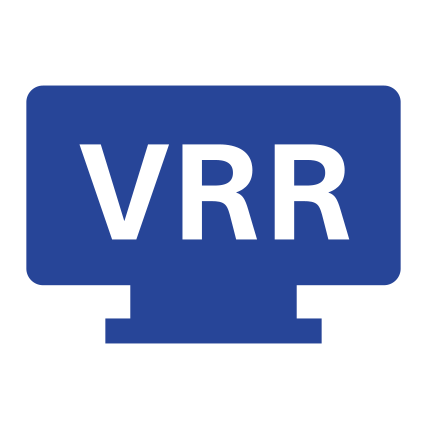 אייקון קצב ריענון משתנה (VRR)