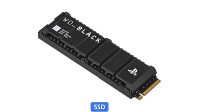 محرك أقراص Western Digital m.2 SSD لأجهزة PS5