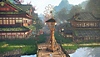 Wild Hearts screenshot showing a beast trap known as Karakuri - Hunting Tower
