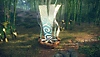 Wild Hearts screenshot showing a beast trap known as Karakuri - Vortex