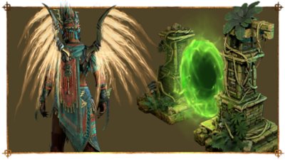 Diablo IV – Bild des Emotes „Schwingen des Schöpfers“