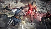 《卧龙：苍天陨落》截屏显示玩家挥剑攻击敌人的画面