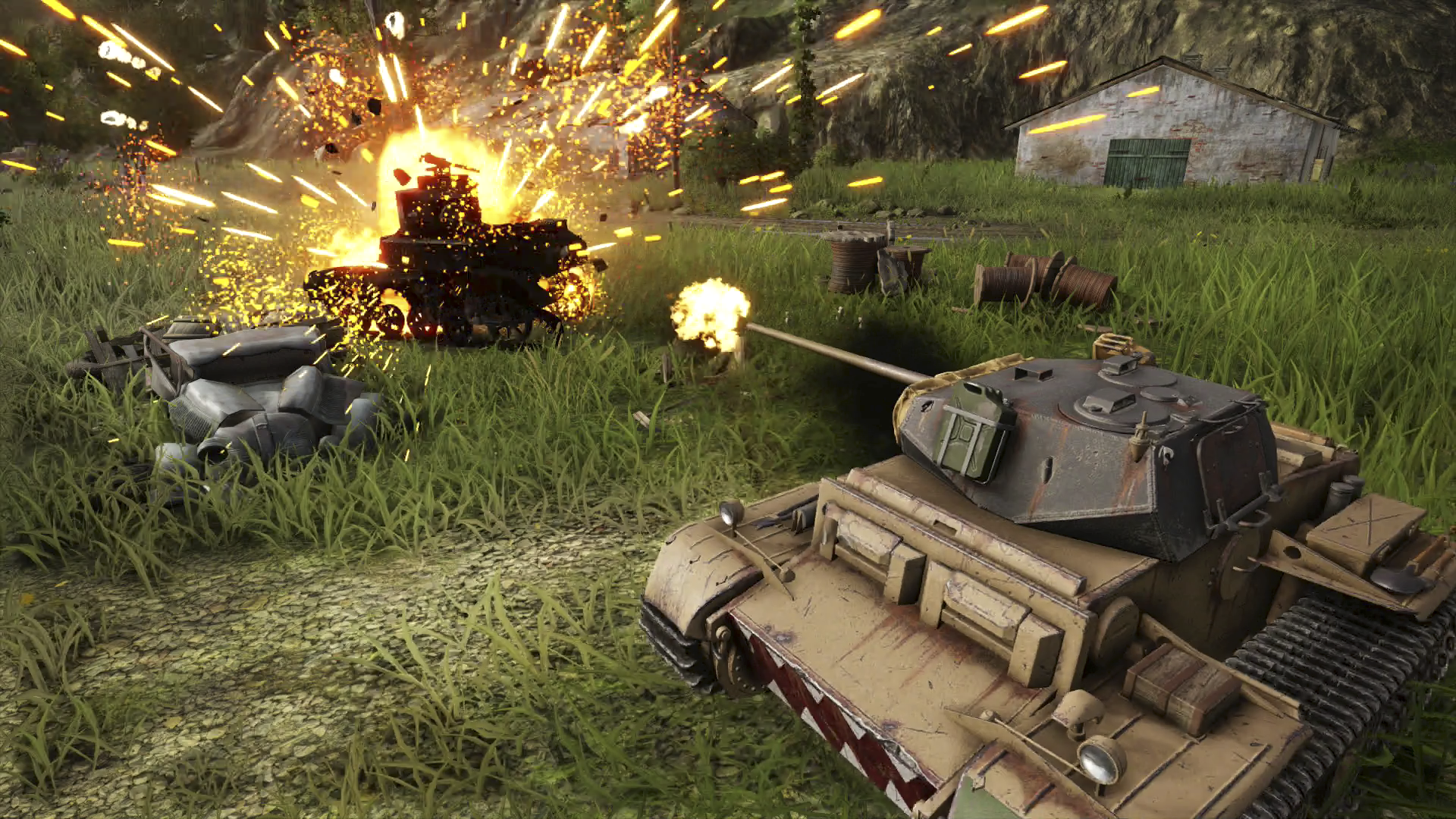 World of Tanks – skärmdump från spelet