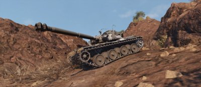 World of Tanks – snímek obrazovky