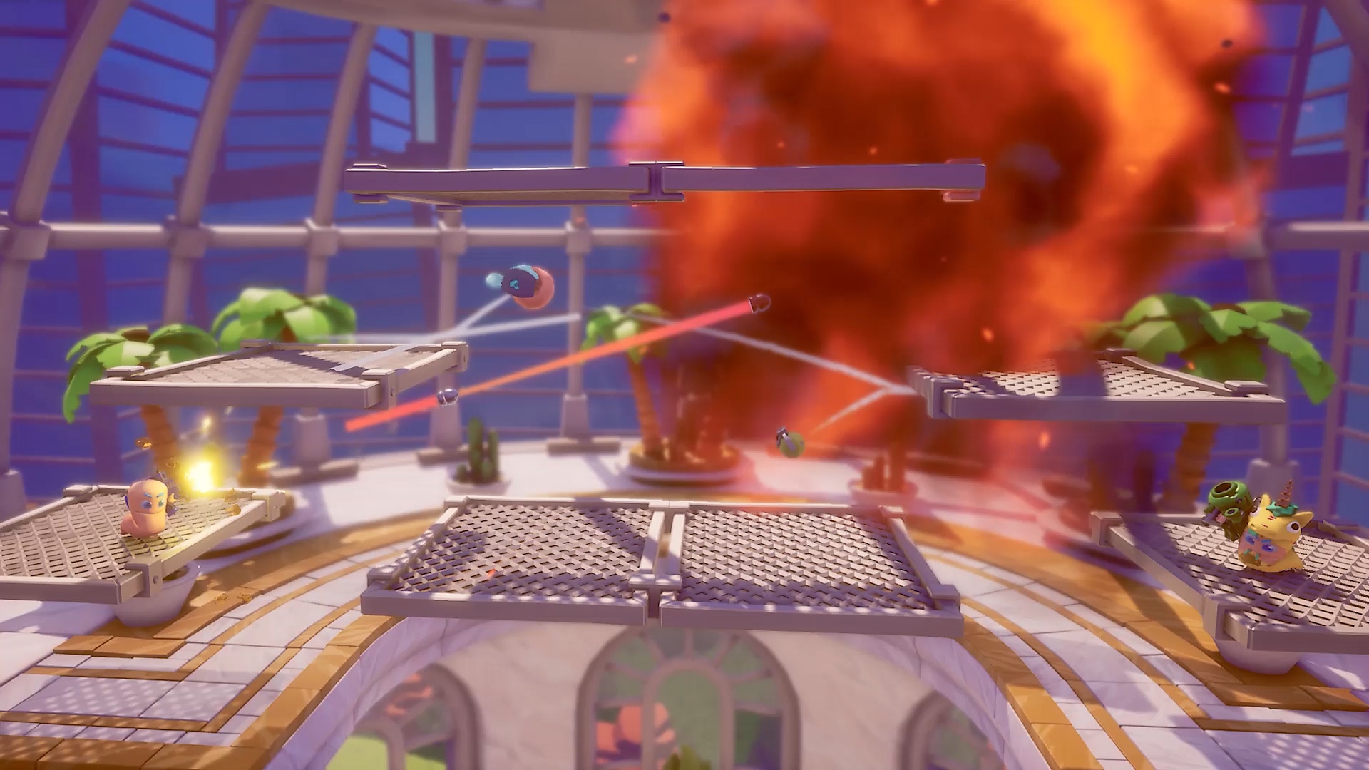 Screenshot van Worms Rumble 1