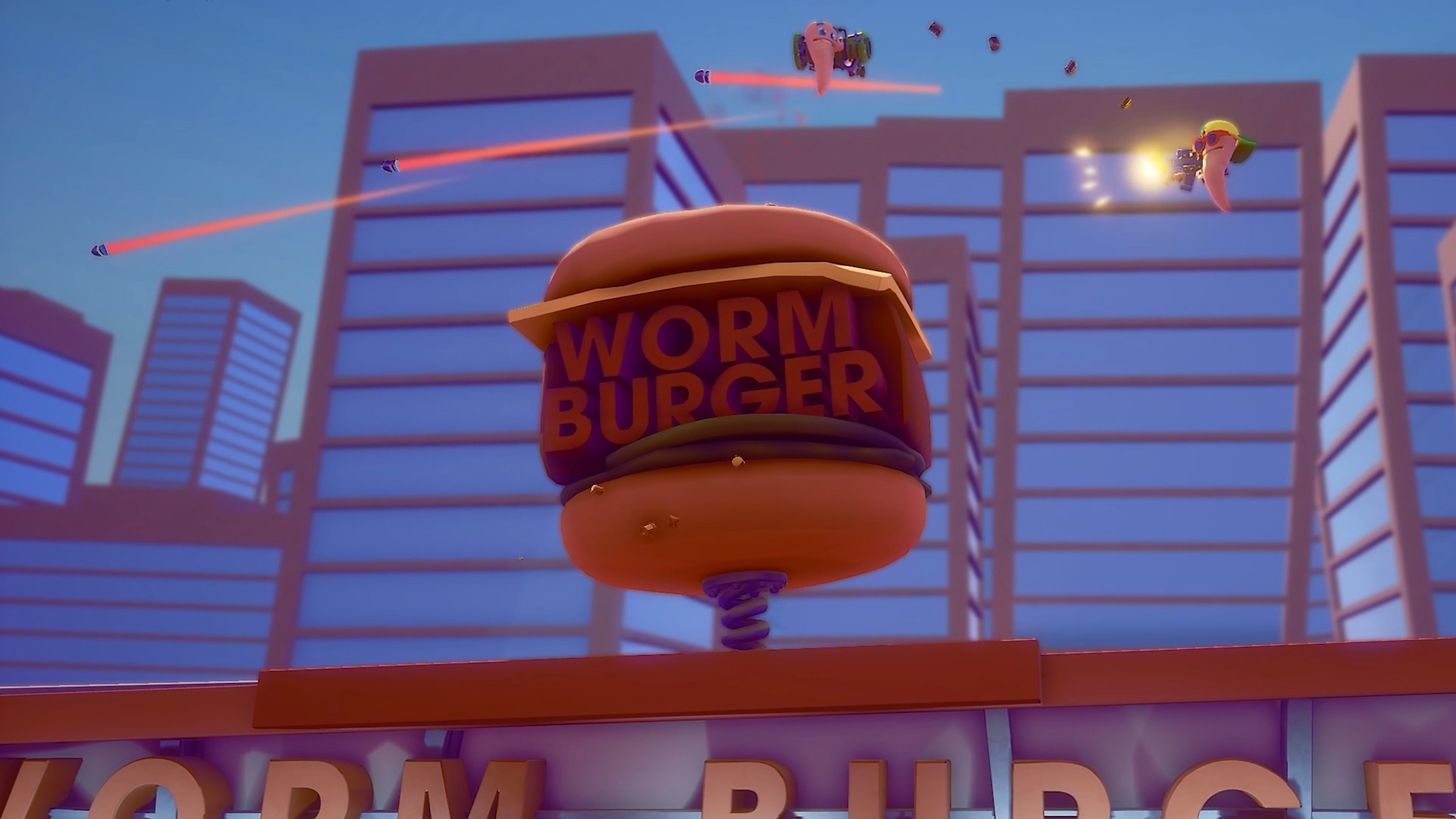 Worms Rumble — снимок экрана 5