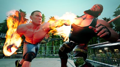 Capture d'écran WWE 2K Battlegrounds