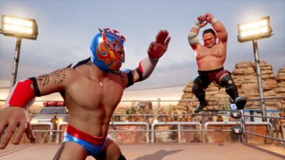 《WWE 2K 殺戮戰場》螢幕截圖