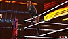 A WWE 2k24 képernyőképe, rajta Becky Lynch, a szupersztár pankrátor