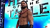 A WWE 2k24 képernyőképe, rajta Roman Reigns, a szupersztár pankrátor