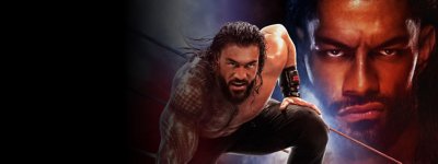 Arte de héroe de WWE 2K25 con Roman Reigns