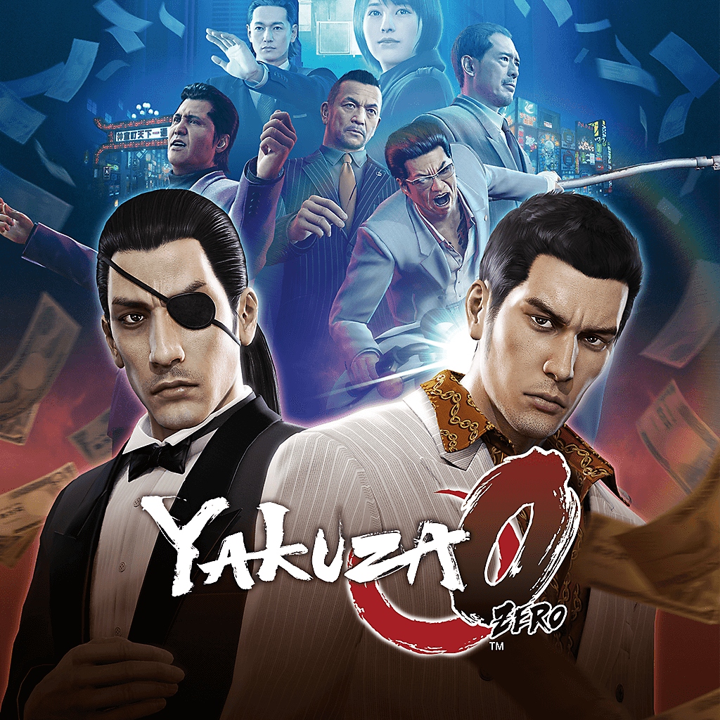 Yakuza 0 - Illustration de jaquette