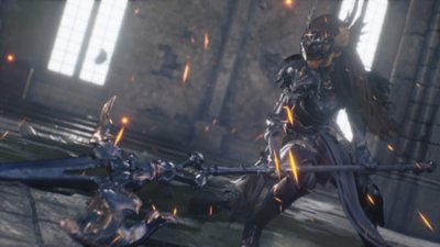 전투를 보여주는 Valkyrie Elysium 스크린샷