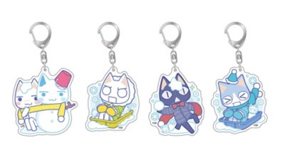 雪でもいっしょ アクリルキーホルダー Gallery Image 2
