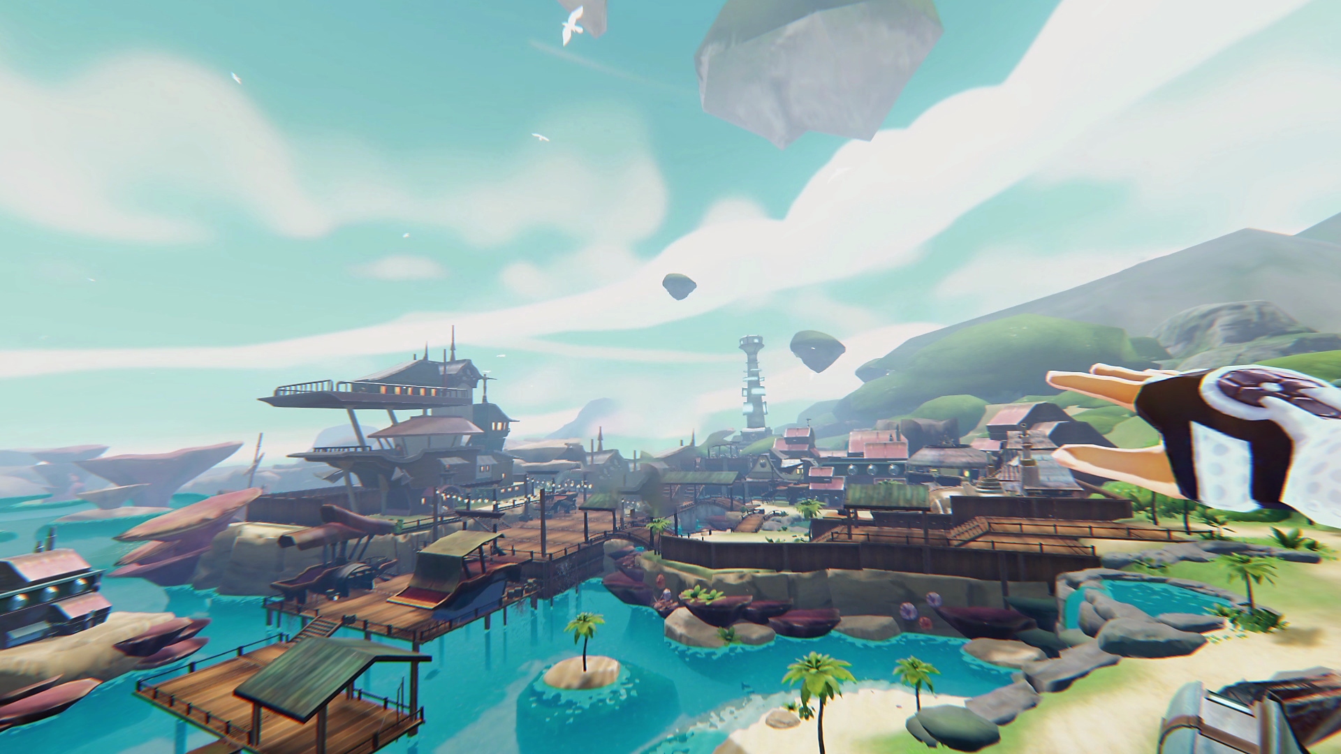 Captură de ecran din jocul MMO pentru PS VR Zenith