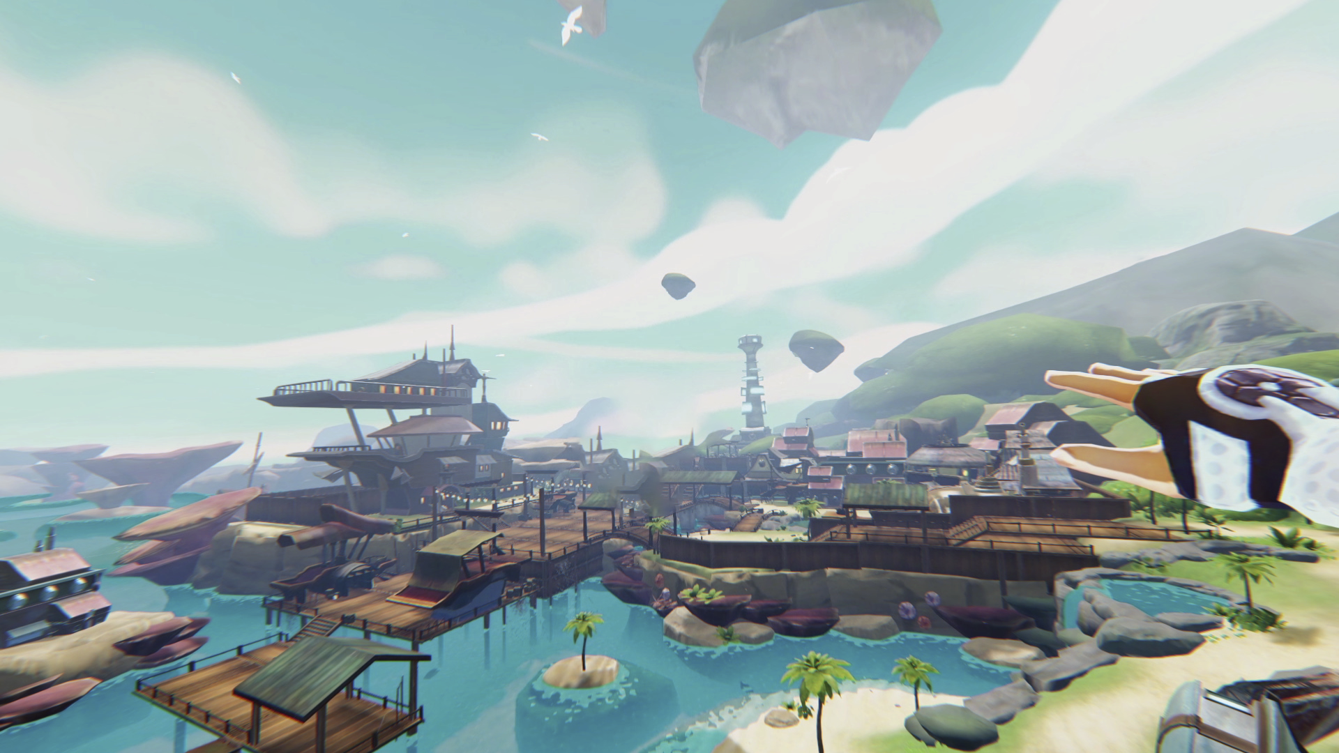 Captura de pantalla de juego de Zenith en PS VR